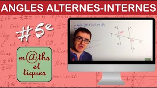 Utiliser les angles alternesinternes  Cinquième [upl. by Travers113]