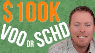 100K in VOO or SCHD Which ETF Is Better [upl. by Revned]