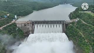 Srisailam Dam Drone View👌 [upl. by Aeneg]