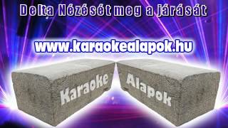 Delta Nézését meg a járását karaoke demo wwwkaraokealapokhu [upl. by Trebla]