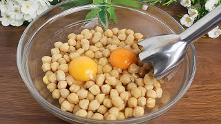 Better than meat  mix chickpeas and 2 eggs and youll be surprised by the result  very delicious [upl. by Aicital327]