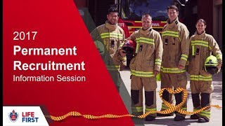 FRNSW 2017 Permanent Firefighter Recruitment Information Session [upl. by Judi]