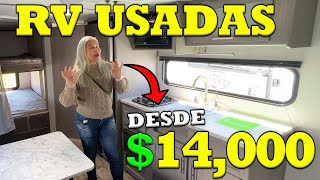 RV Autocaravanas y Motorhome usadas y Económicas para VIVIR y VIAJAR USA 2024 [upl. by Mellman]