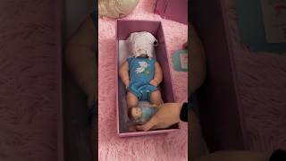 My silicone reborn box opening  silicone baby unboxing baby unboxing [upl. by Bocock806]