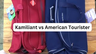 Kamiliant vs American Tourister  Duffel Bag [upl. by Atteuqal]