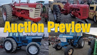 Goodrich Auction Preview  Tractors [upl. by Ecadnac]