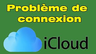 Problème de connection iCloud iCloud ne fonctionne pas [upl. by Negriv784]