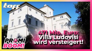 Teuerste Villa der Welt 471 Millionen Euro Immobilie wird versteigert  taff x Promiboom [upl. by Baggett]