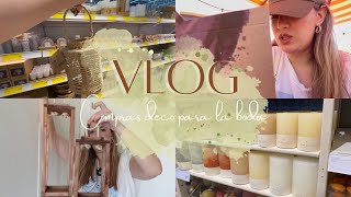 VLOG  Nos vamos de COMPRAS DECO para la boda 🛍️👰🏻‍♀️ [upl. by Alliuqaj]