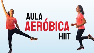 AULA DE AERÓBICA IDOSOS E INICIANTES HIIT [upl. by Atteloc]