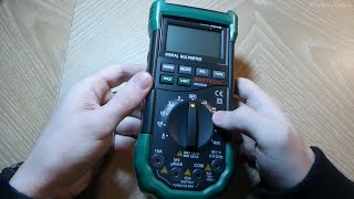 Review and Teardown of the Mastech MS8268 Multimeter [upl. by Rundgren]