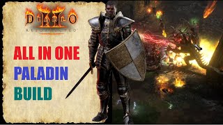 D2R  All in One Paladin Build Ubers Dclone Players 8 Content [upl. by Acirre422]