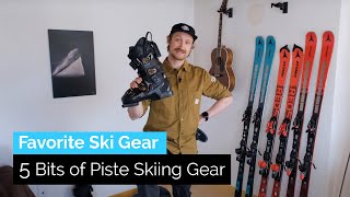 Awesome Piste Skiing Equipment  LongTerm Ski Review [upl. by Yorle]