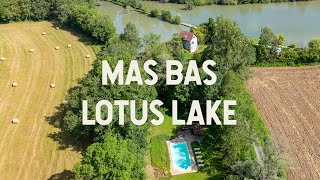 Mas Bas Lotus Lake  Carp Fishing with Accommodation amp Pool [upl. by Don]