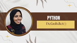 37 Python Tutorial For Beginners  Master Pythons defaultdict  Simplify Your Coding [upl. by Gerger]