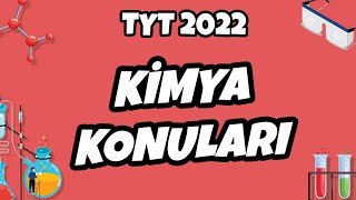 TYT 2022 Kimya Konuları Neler hedefekoş [upl. by Ettennan464]