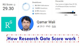 How Research Gate Score Works  Is It Important To Have Research Gate Account [upl. by Oliva686]