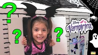 Whos in VAMPIRINAS HAUNTED HOUSE GAME Pretend Play [upl. by Ecirtaeb]