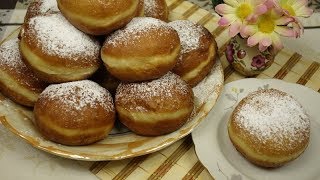 Pączki na Tłusty Czwartek Puszyste i Delikatne  Domowe Pączki  Przepis na pączki [upl. by Yelssew]