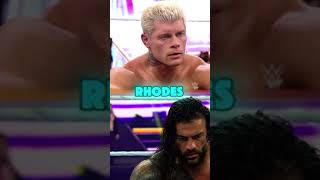 WWE recreated Cody Rhodes Wrestlemania 39 loss At Crown Jewel wwe wwewrestler wwefan [upl. by Margy]