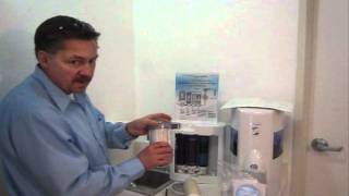 Cleaning Cartridge 1 of the Hexagon Hydrogen Alkaline Water Filtration System [upl. by Hplodur]