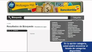 Demo Multipagos PSE Bancolombia [upl. by Nesyaj]