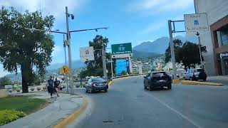 Recorriendo la Macroplaza Monterrey NL México  driving tour [upl. by Nadual]