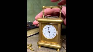 Carriage ⏰clock Repeater🙏 4th Miniature End of 18th youtubeshorts shorts short bengaluru clock [upl. by Kippy]