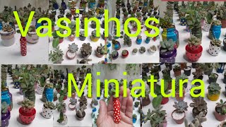 Mostrei meus vazinhos miniatura [upl. by Kemppe480]