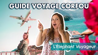 TOUT SAVOIR SUR CORFOU GRÈCE  Guide voyage 2023 se déplacer itinéraire où dormir etc [upl. by Seaden]