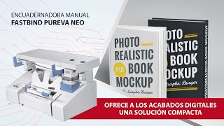 FASTBIND PUREVA NEO  ENCUADERNADORA MANUAL I EM GRAPHICS I [upl. by Petta]