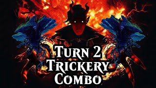 MTG MODERN ▷51 LANDS TIBALT TRICKERY COMBO TURN 2 EMRAKUL [upl. by Entirb297]