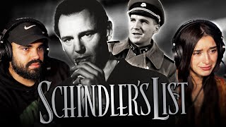 Our first time watching SCHINDLERS LIST 1993 blind movie reaction [upl. by Lannie929]