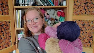 Adventures in Knitting with Jenn  Ep 35 Christmas stocking and using my hand dyed yarn [upl. by Ulda]