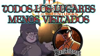 Muy pocas personas visitaron estos lugares de GTA San Andreas [upl. by Nyahs636]