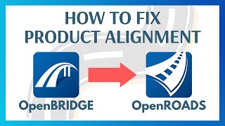 How to fix Product Alignment  Incompatible Civil Data  OpenBridge to OpenRoads [upl. by Ekim]