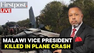 LIVE Malawi Vice President Saulos Chilima Dies in Plane Crash  Malawi Aircraft Crash LIVE Updates [upl. by Johanna]