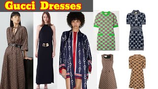 Gucci DressesDress Design224Mix Design [upl. by Jonme637]