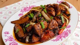 Ayam Masak Kicap Dan Kentang yang Sedap Menjilat Jari [upl. by Losyram]