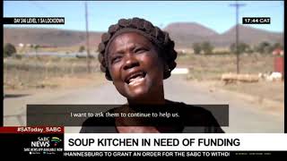 Over 40 households receive daily meals through a community soup kitchen in the Northern Cape [upl. by Asital]