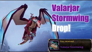 Valarjar Stormwing DropWOW Mount Drop [upl. by Landry]