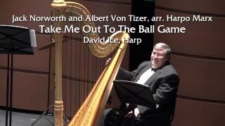 Take Me Out To The Ball Game with David Ice harp June 12 2016 [upl. by Ahtiekal]