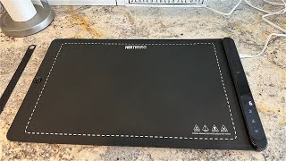 My Review of the Hertiendo Large Silicone Food Heating Mat [upl. by Illehs]