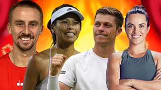 Hsieh SuWei  Jan Zielinski vs Neal SkupskiDesirae Krawczyk  Mixed Doubles  Australian Open 2024 [upl. by Rip]