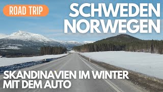 Schweden und Norwegen  Road Trip im Winter 2024 [upl. by Neufer351]