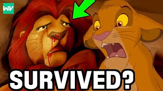 What If Mufasa Would Have Survived His Fall  Discovering The Lion King [upl. by Harbison515]