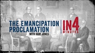 The Emancipation Proclamation The Civil War in Four Minutes [upl. by Telimay]