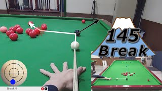 Snooker POV Fuji 145 Break No9 [upl. by Muire497]