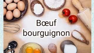 Bœuf bourguignon au vin rouge [upl. by Yrrek319]