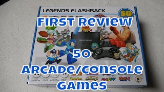 Atgames Legends Flashback Review 50 Arcade amp Console Games [upl. by Swehttam]